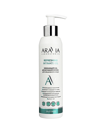 Aravia Laboratories Refreshing Intimate Gel - Освежающий гель для интимной гигиены для ежедневного ухода 200 мл - hairs-russia.ru